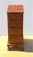 Vintage Solid Wood Night Stand 30.5"T 12.5"W 18"D