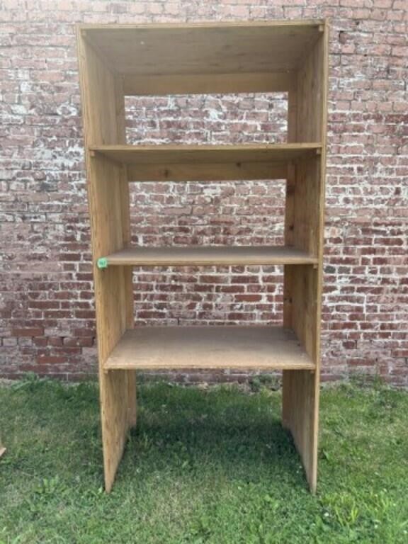 Wood shelf 37.5x78x23