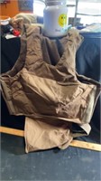 Bulletproof vest, no ballistic inserts  (safari