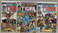 Marvel comics marvel chillers featuring TIGRA t
