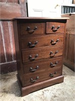 Solid Timber Chest of Drawers 640 x 350 x 900mm