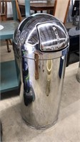 STAINLESS STEEL TRASH CAN W/ LID
