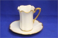 R.S. Prussa Demitasse Cup and Saucer