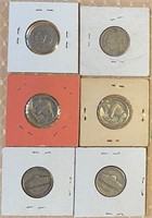6 Coin Lot: US Nickels