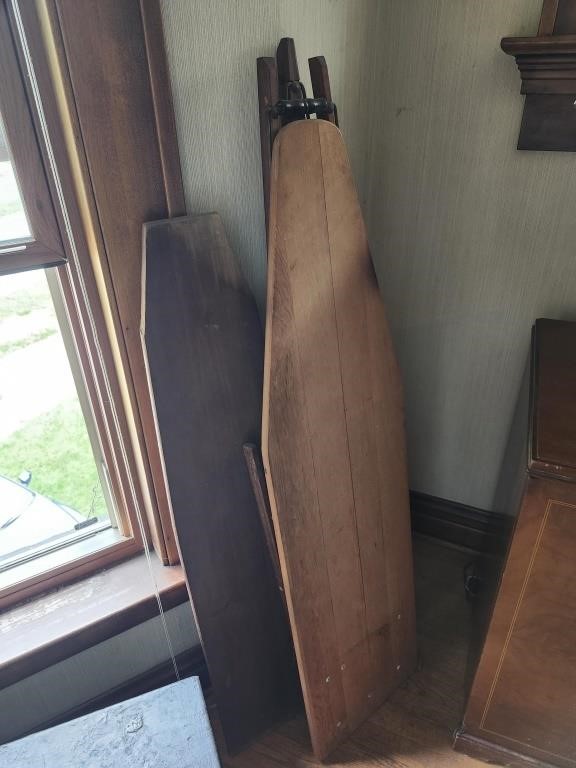 Vintage wood surf board or for ironing