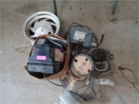 Aluminum wheel, electric fence chargers,