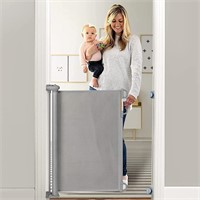 Momcozy Retractable Baby Gate, 33" Tall X 55" Wide