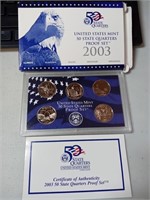 OF) 2003 US state quarters proof set