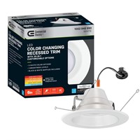 LED Recessed Trim Downlight  6in  Dimmable