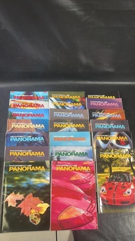 20 Porsche Panorama magazines 1990s