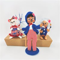 Patriotic AnnaLee Dolls