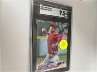 2018 Topps Update Shohei Ohtani Rookie SGC 9.5