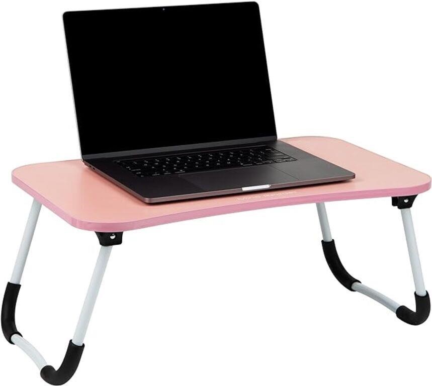 Mind Reader Lap Desk Laptop Stand-Pink