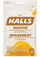 HALLS Menthol Honey Bag 30 Lozenges X 5Pack