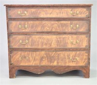 DECORATED CHEST OF DRAWERS