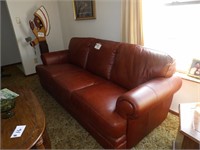 leather sofa