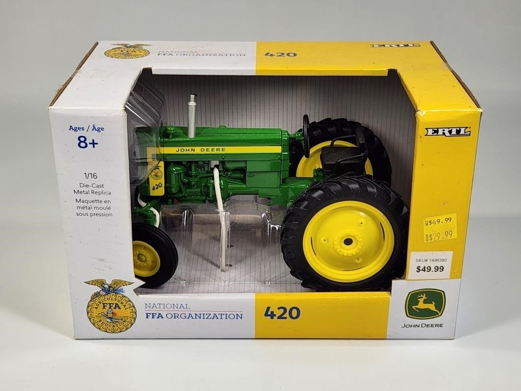 VINTAGE & MODERN TRACTOR / CONSTRUCTION TOY AUCTION