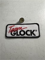 GLOCK - (1) PIN (1) "TEAM GLOCK" PATCH