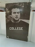 John Belushi poster on foam board