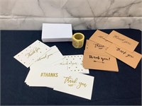 Thank You Cards And Envelopes And Stickers