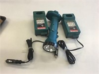 Makita 12v Battery Chargers & Flashlight