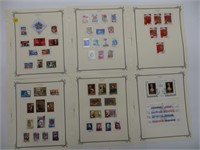 Russia 1985-86 Stamps complete on pages w/