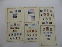 Russia 1989-90 Stamps, complete on pages w/