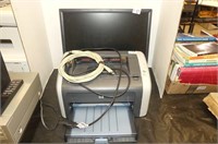 Acer Computer Monitor, HP Laser Jet Printer