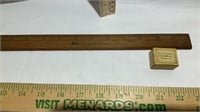 Whites Book Store Ruler, Dr AG DeRevey Jewelry