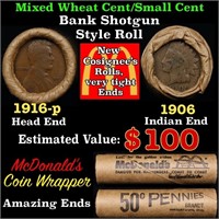 Small Cent Mixed Roll Orig Brandt McDonalds Wrappe