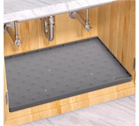 34x22 Under Sink Silicone Mat Cabinet Liner