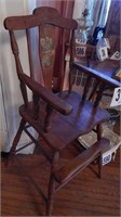 VINTAGE BABY HIGH CHAIR 39"