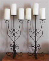 Decorative Candle Holders (2)