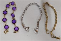 3 Beautiful Vintage Bracelets