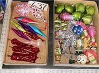 2 Boxes Assorted Christmas Ornaments