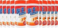12ct Brillo Basics Multi Surface Citrus Wipes 40ct
