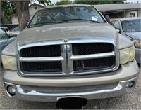 KEY FEE $120 START 2002 Dodge Ram-203121