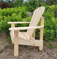 Pine Muskoka Upright Chair *light Use Built