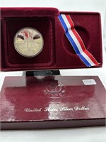 1984 PROOF OLYMPIC SILVER DOLLAR