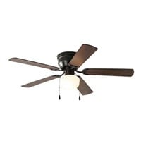 Mainstays 52 inch Hugger Indoor Ceiling Fan with L