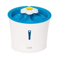 Catit LED Flower Fountain, Cat Water Fountain,