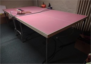 Ping-Pong Table (108"×60"×31") w/ Ping Pong Balls