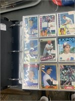 Baseball Card Album Collection