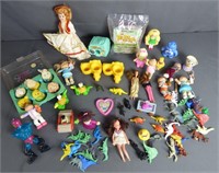 Vintage Toys- Dolls, Character, Plastic Dinosaurs
