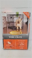 Retriever quick fold wire crate