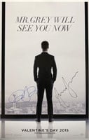 Fifty Shades of Grey Poster Autograph