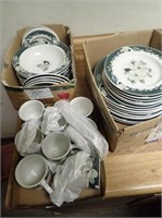 (3) Boxes w/ Tienshan Ironware Dishes: Plates,