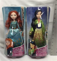 F11) AMY'S DISNEY DOLLS, TWO, NEVER OPENED