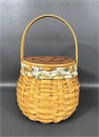 Longaberger Woodcrafts Pumpkin Basket
