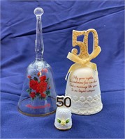 40 & 50th Anniversary Bells, 50th Ann. Thimble